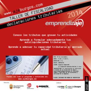 CARTEL-NOVIEMBRE---TALLER-DE-FISCALIDAD---Emprendizaje