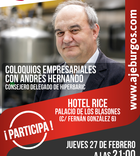 Cartel Andrés Hernando Hiperbaric