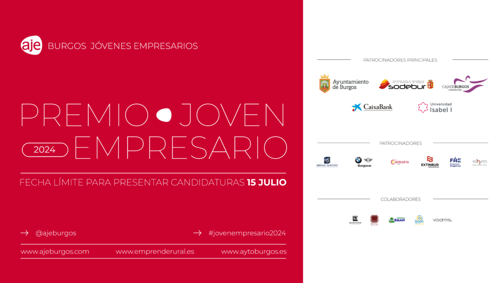 Premio Joven Empresario Burgos 2024